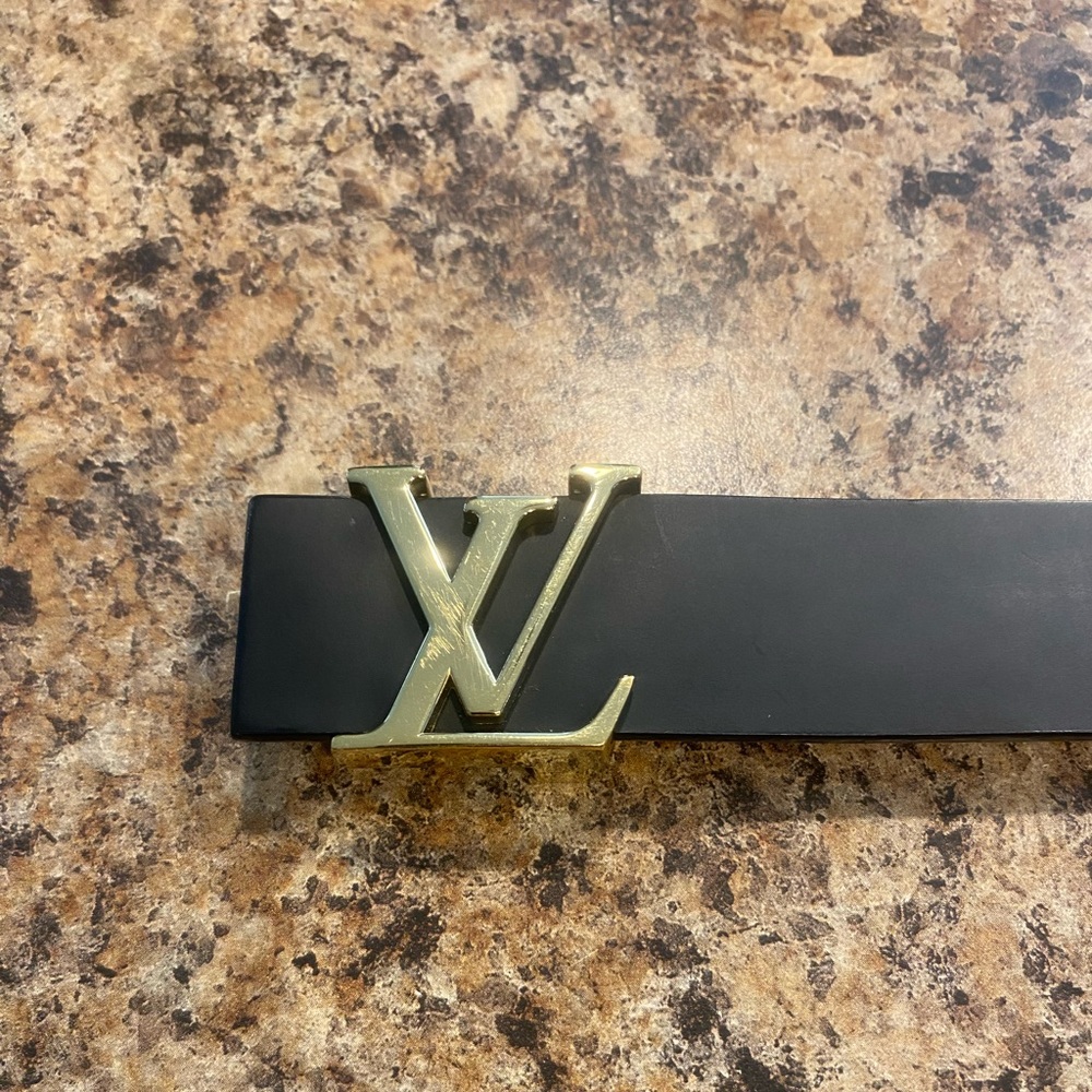Louis Vuitton LV Initiales Leather Belt